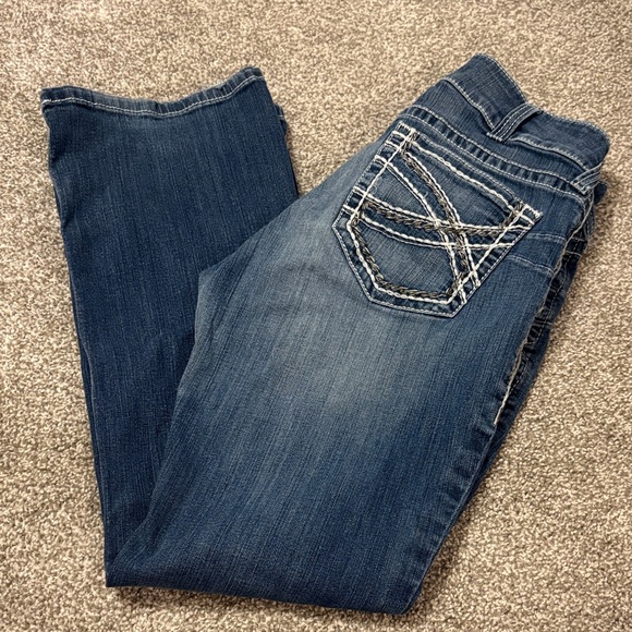 Ariat Mid Rise Boot Cut Jeans - Picture 1 of 5